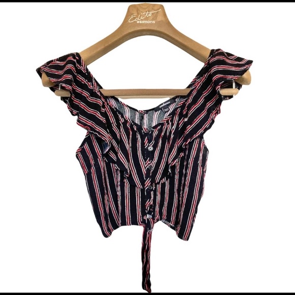 ruffled ambiance summer top - Picture 1 of 3